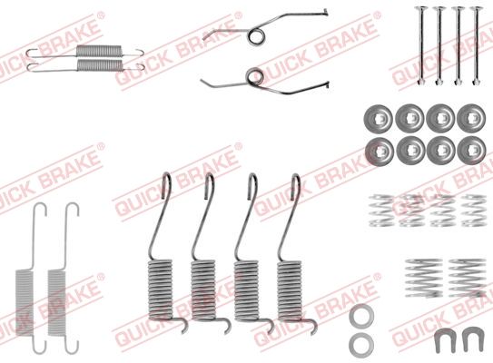 QUICK BRAKE Комплектующие, тормозная колодка 105-0697